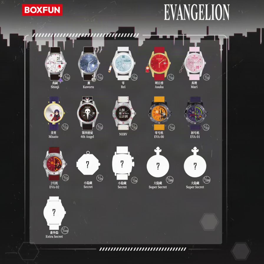 Evangelion Watch Blind Box