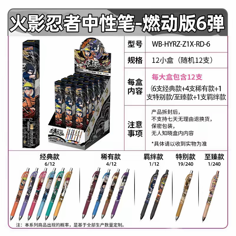 Naruto Pen Blind Box