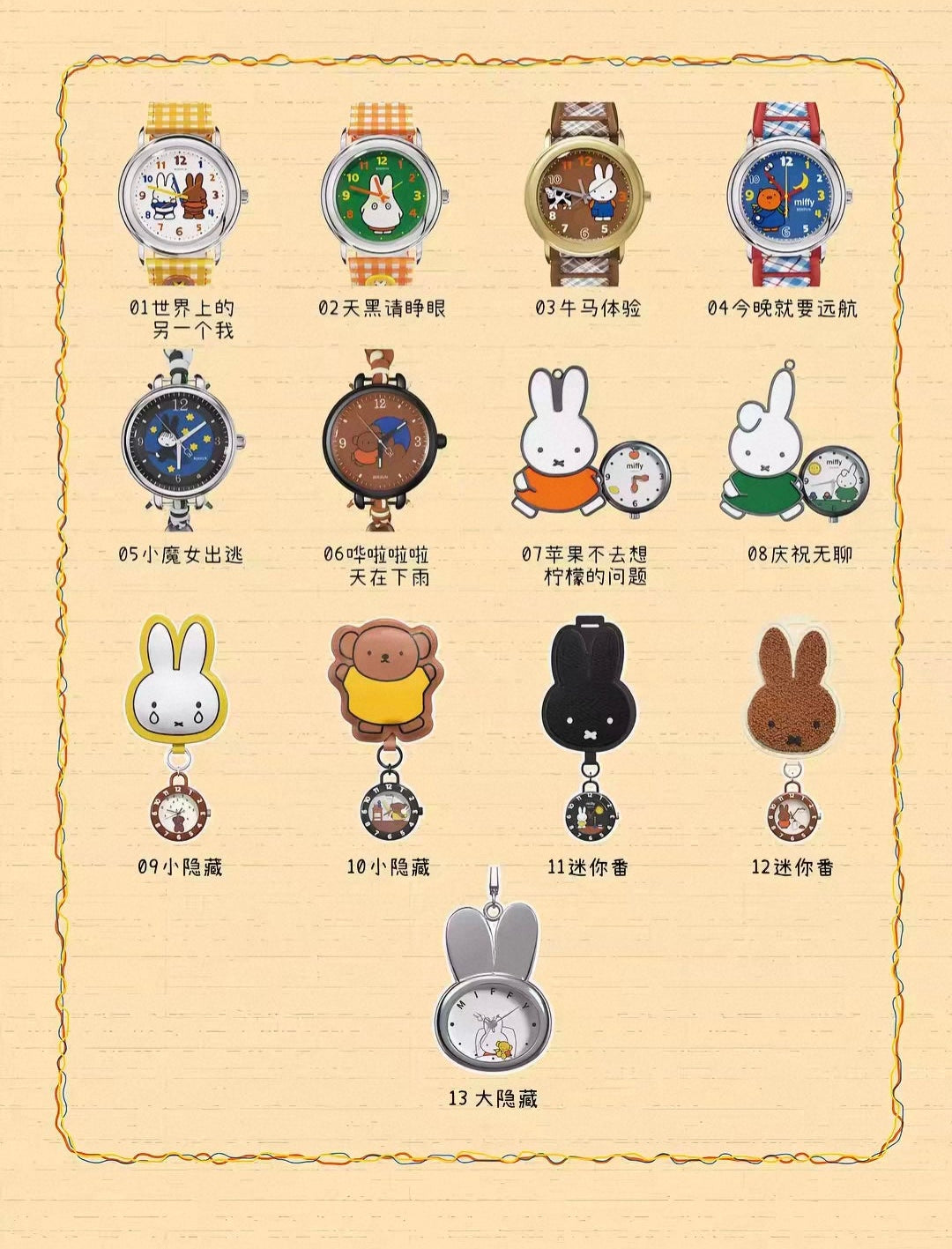 Miffy Watch Blind Box
