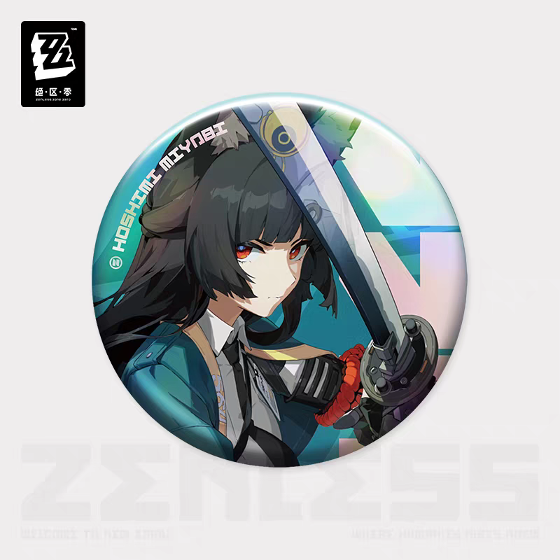 Zenless Zone Zero Mystery Badge 58mm