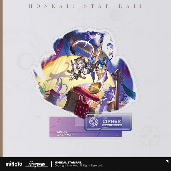 Cipher - HSR - Acrylic Standee