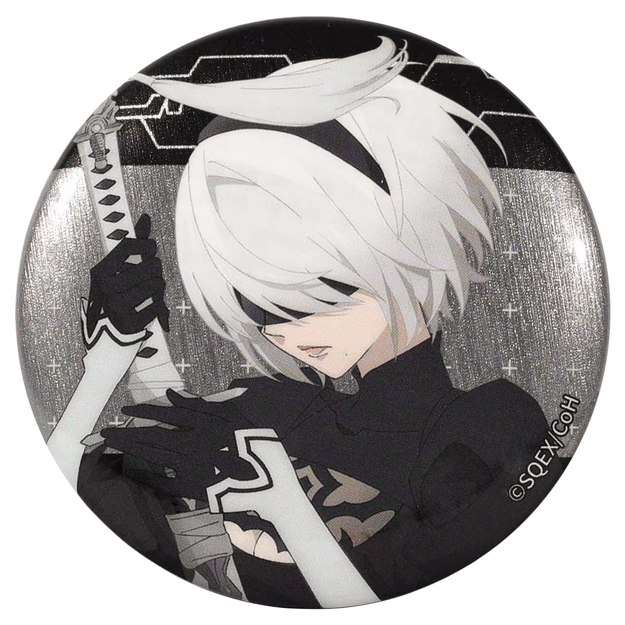 Nier Automata - 2B Badge 58mm