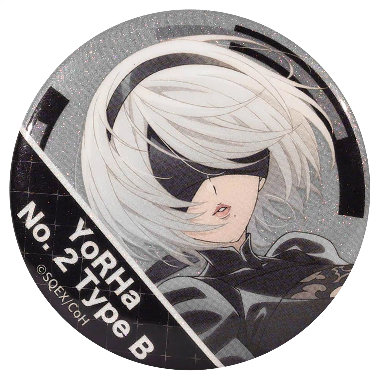 Nier Automata - 2B Badge 58mm