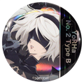 Nier Automata - 2B Badge 58mm